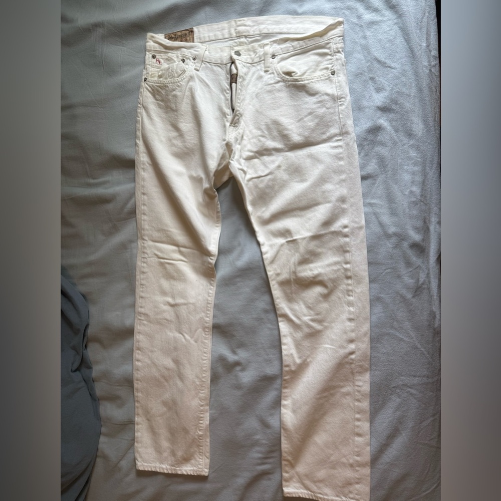 Polo by Ralph Lauren White Men Jeans